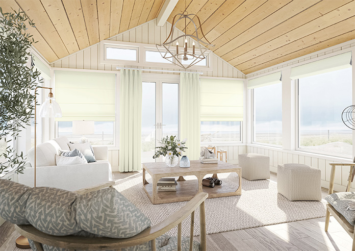 Saltaire, Buttercream - Made to Measure Curtains - Image 8